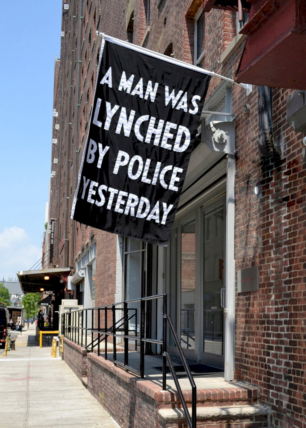 A Man Was Lynched by Police Yesterday